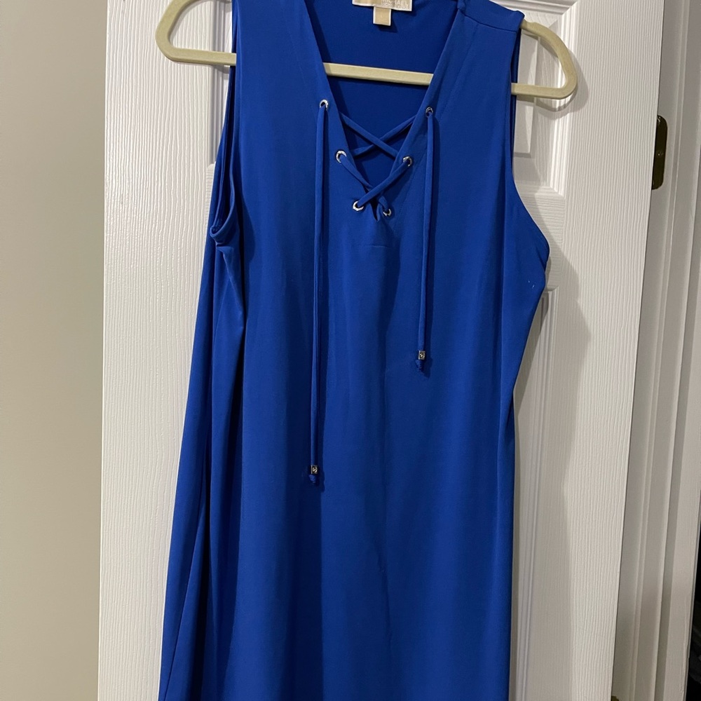Michael Kors blue dress
